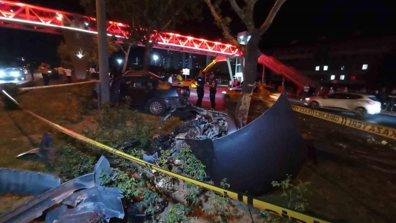 Konya'da 16 yaşındaki sürücü kaza yaptı! 3 yaralı