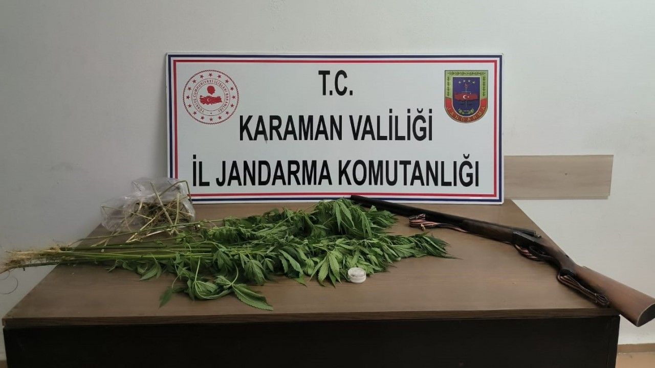 Karaman'da uyuşturucu operasyonu: 1 şüpheli yakalandı