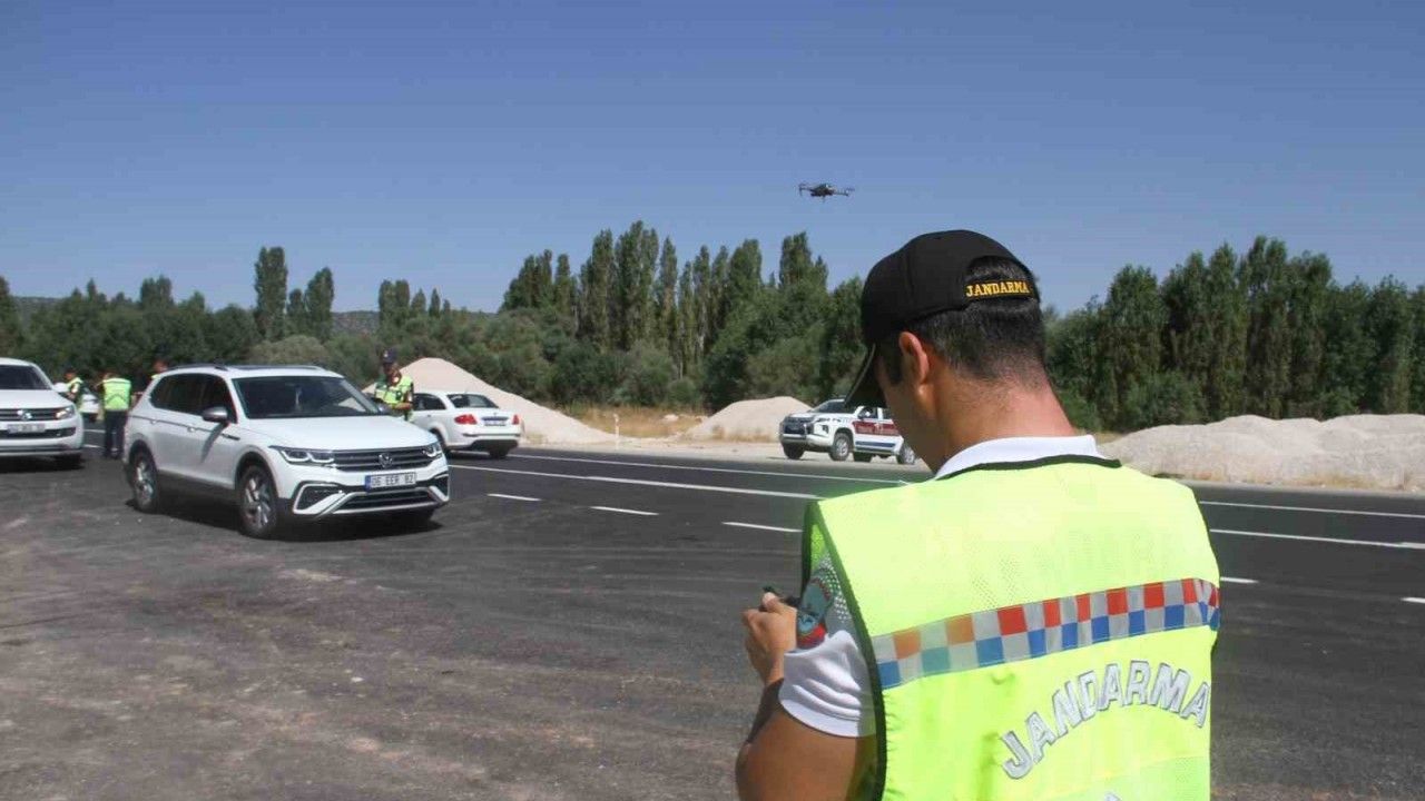 Konya Antalya Kara yolunda dron destekli denetimlerini artırdı