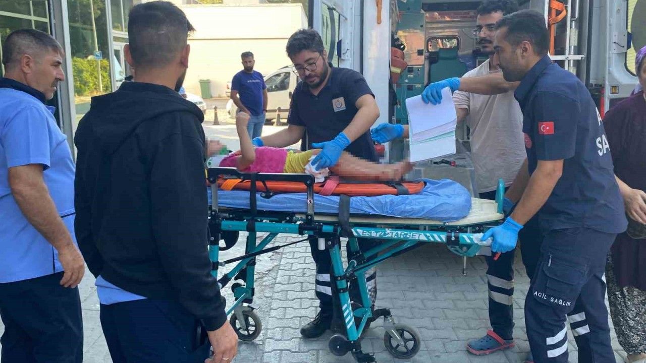 Konya’da 3. kattan düşen çocuk hastanelik oldu