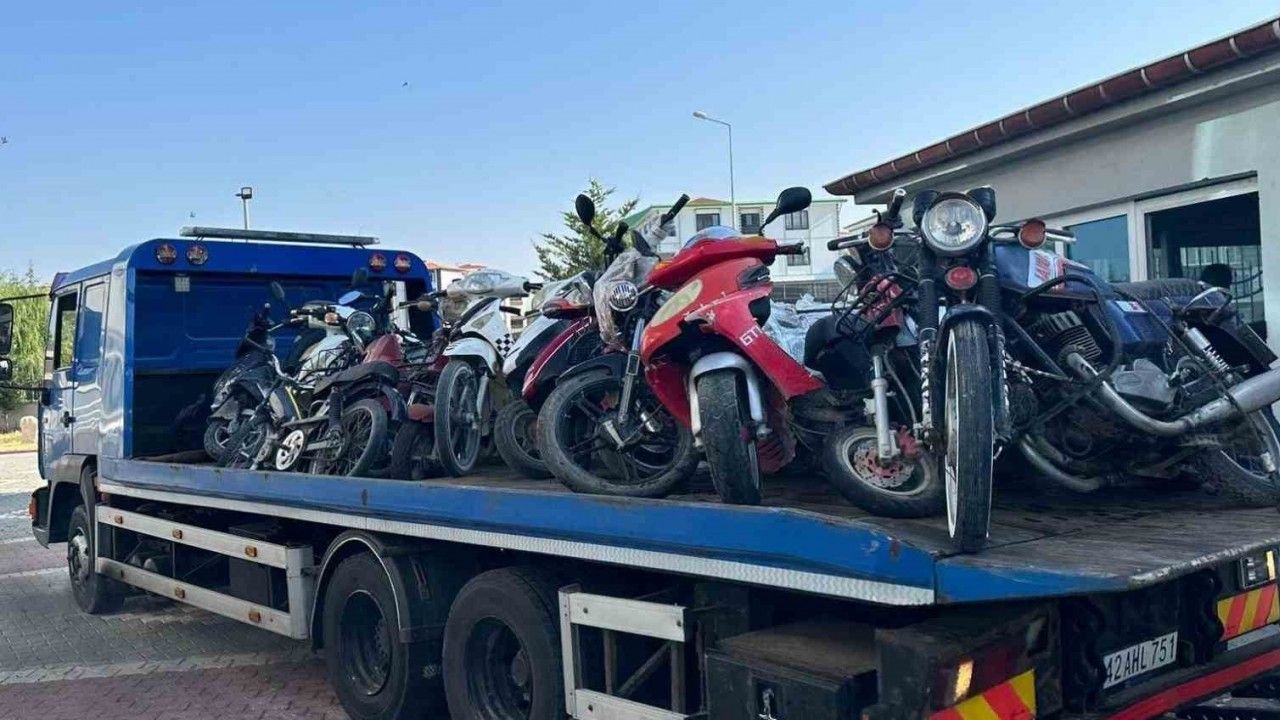 Konya’da motosiklet ve elektrikli bisiklet denetimi
