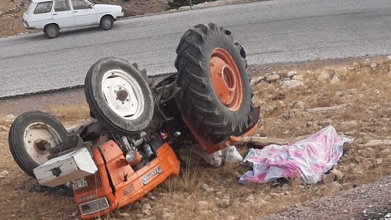 Karaman’da traktör kazası: 1ölü