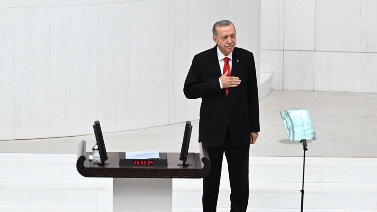 Erdoğan'dan Meclis açılışında yeni anayasa mesajı