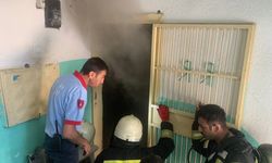 Karaman'da bir evde çıkan yangın söndürüldü