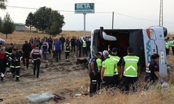 Amasya'da otobüs devrildi: 5 ölü, 30 yaralı