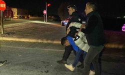Konya’da hırsızlık şüphelisi! Polisten 60 kilometre kaçan sürücü yakalandı