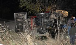 Konya'da tır traktöre çarptı: 1 kişi yaralandı