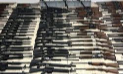 Konya'da Jandarma, ruhsatsız silah üretimi ve ticareti yapan apartmana baskın düzenledi