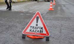 Konya'da yağışlı hava trafik kazalarına yol açtı: 1 yaralı