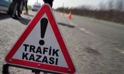 Konya'da yol kenarına devrilen tırın sürücüsü yaralandı