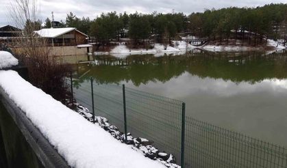 Yozgat’ta Nisan ayında kar etkili oldu