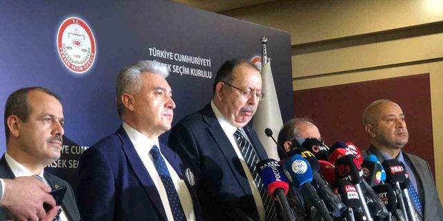 YSK Başkanı Yener: “İkinci tur oy verme süreci sona ermiştir, herhangi olumsuz bir durum söz konusu olmamıştır”