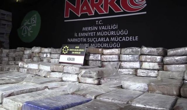 İçişleri Bakanı duyurdu: 610 kilo kokain ele geçirildi!