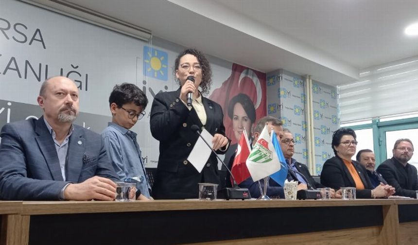 İYİ Partili Çakır, 'Bursa'nın Meleği' olacak ilk adımı attı