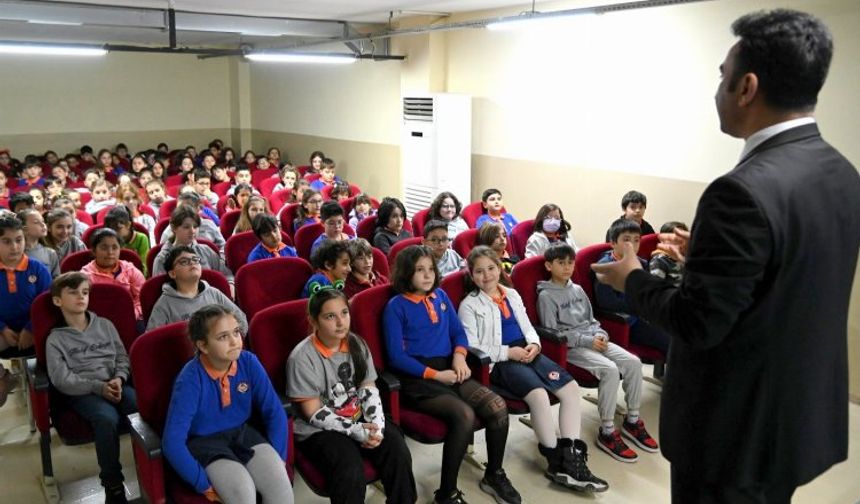 Manisa'da çocuklara 'su tasarrufu' bilinci