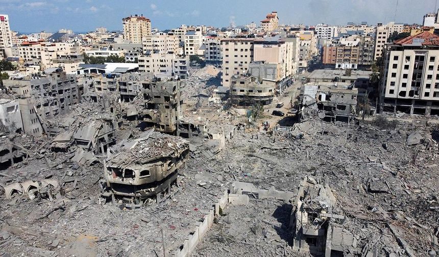 Gazze’nin üçte biri yıkıldı!